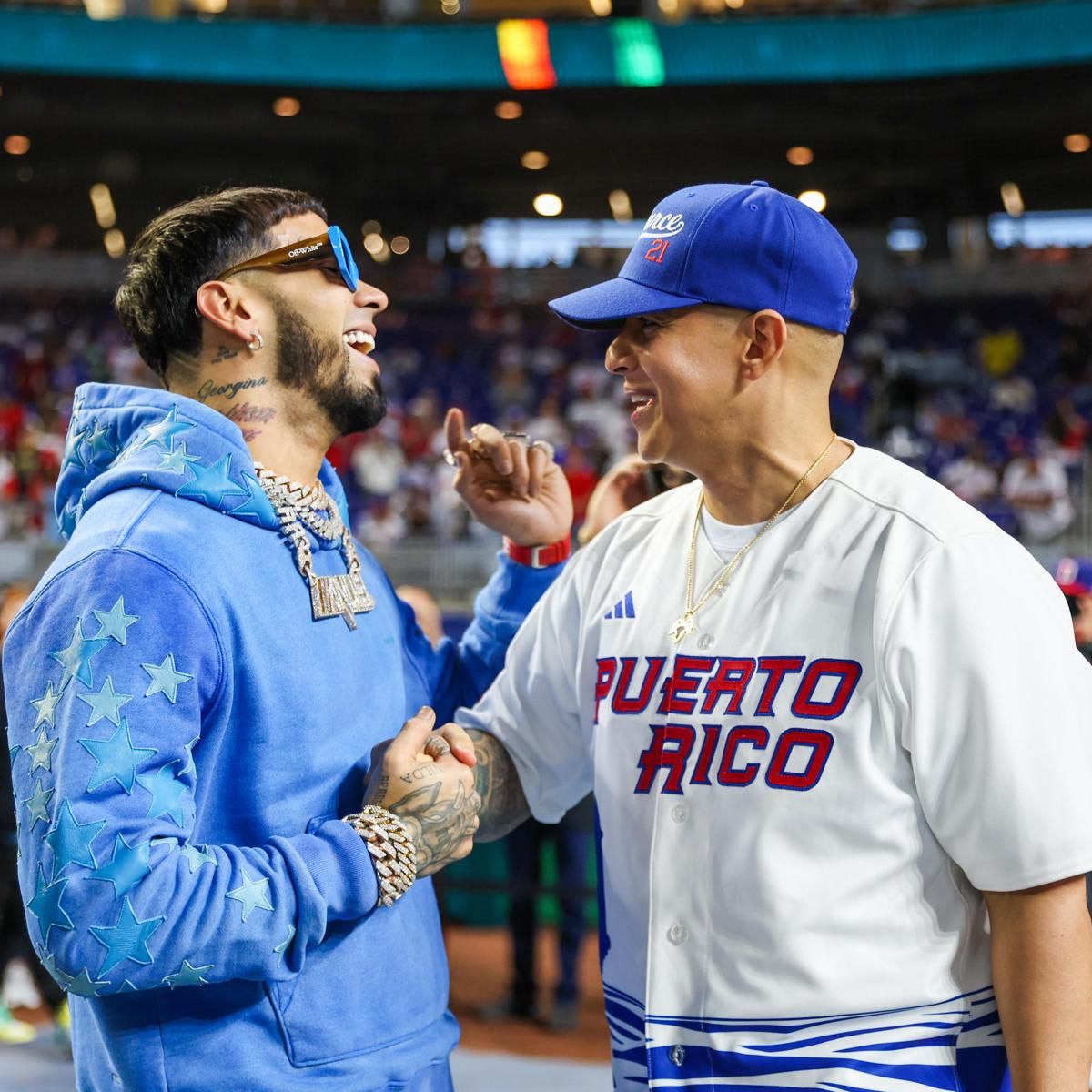 Anuel AA and Daddy Yankee