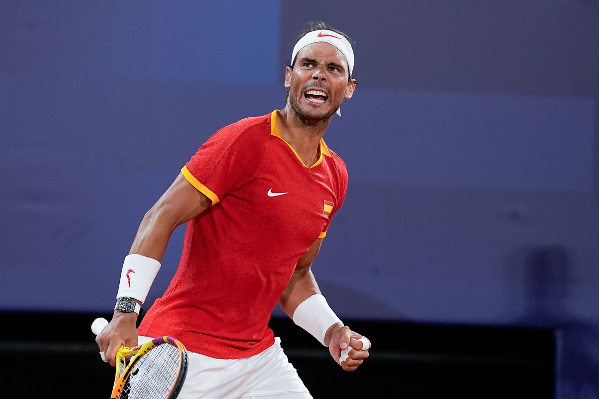 Rafael Nadal at the Olympic Games in Paris