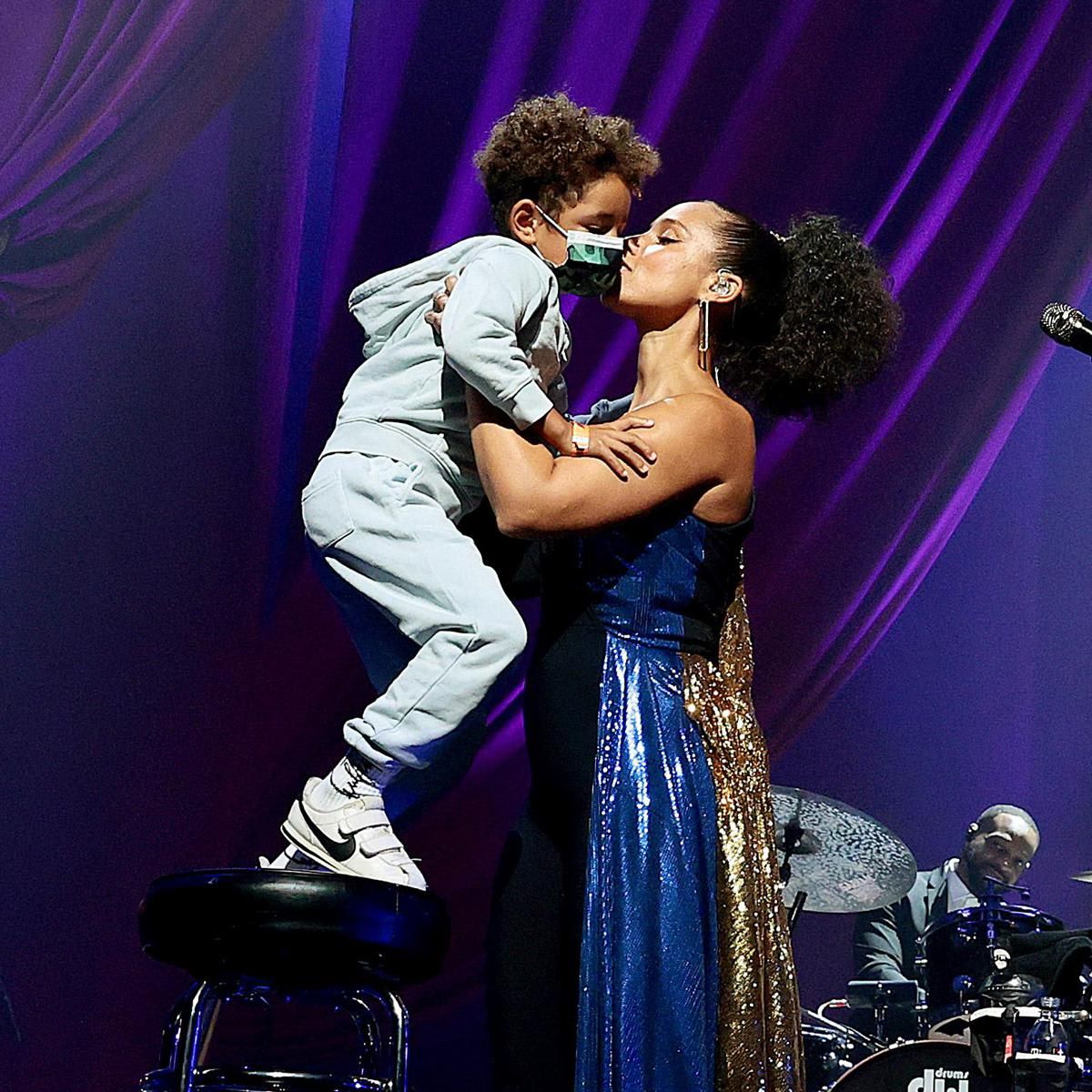 Alicia Keys Performs Live At The Apollo Theater For SiriusXM And Pandora's Small Stage Series In Harlem, NY