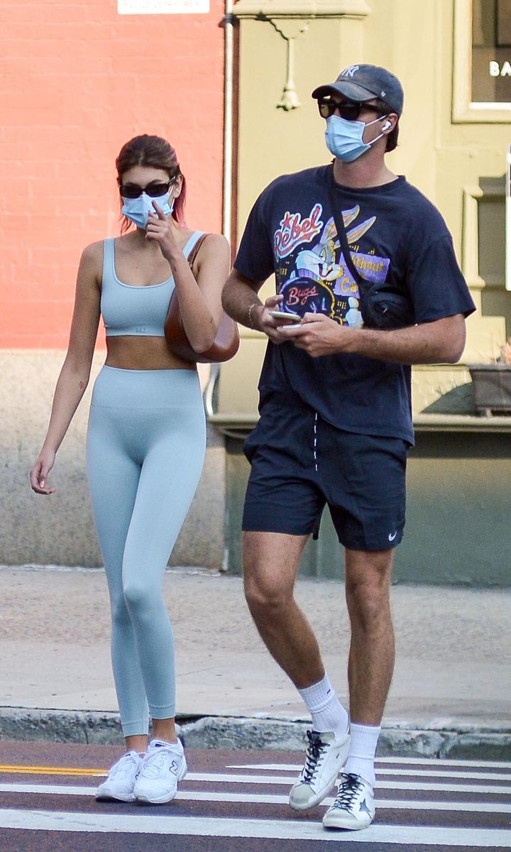 Kaia Gerber and Jacob Elordi