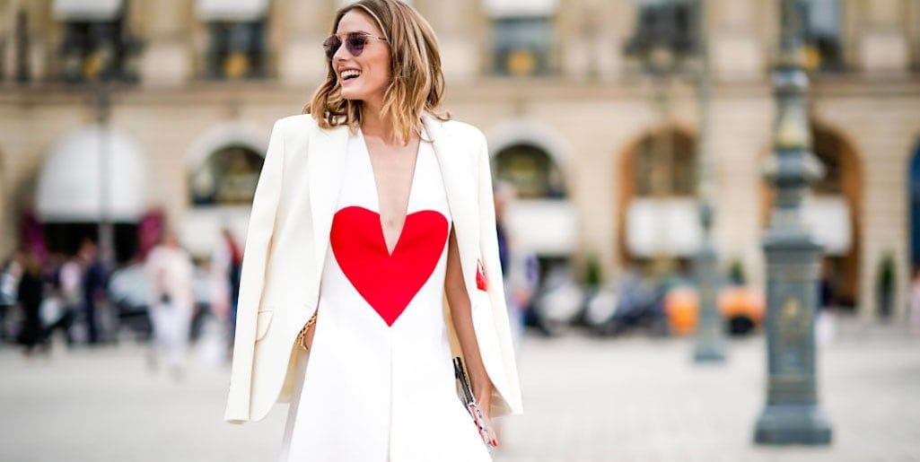 Olivia Palermo in white outfit