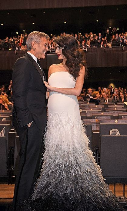 THE CLOONEY FAMILY GROWS
George and Amal Clooney welcomed twins on June 6. "Ella, Alexander and Amal are all healthy, happy and doing fine," said the star's rep. While the twins haven't been seen in public, he has opened up about being a dad. "It was a horror film!" he joked of changing the infants' diapers.
Photo: Getty Images
