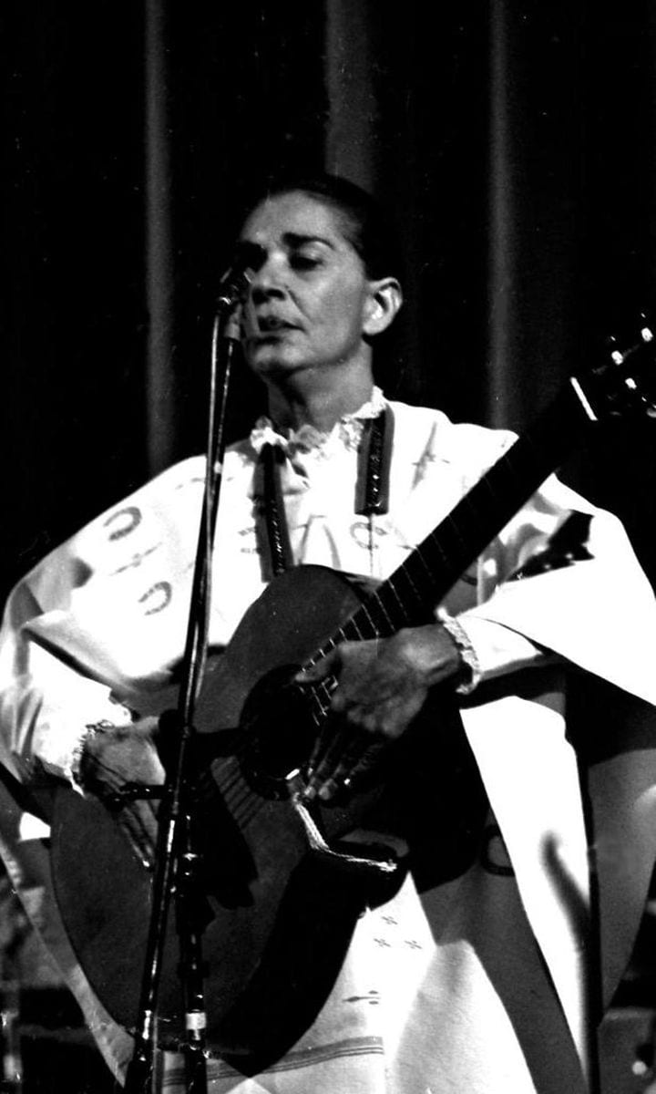 Singer Chavela Vargas