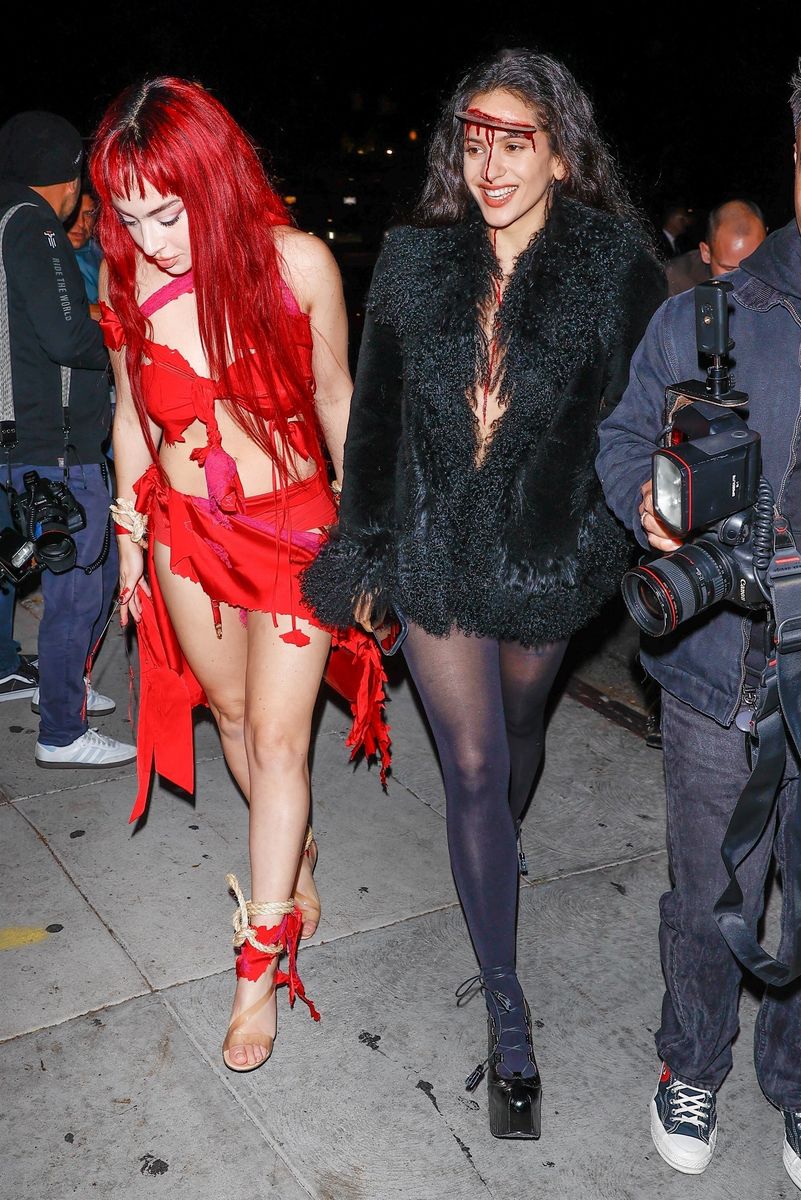 Rosalia and Charli xcx turned heads at the Chateau Marmont