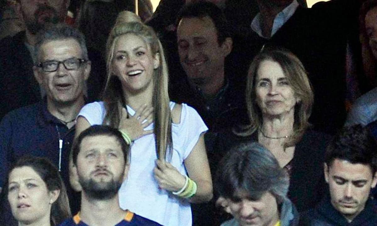 Celebrities Attend The Spanish King's Cup Football Match In Madrid