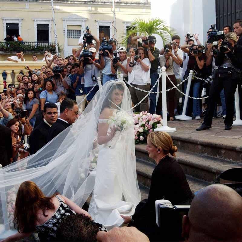Dayanara Torres Marc Anthony wedding