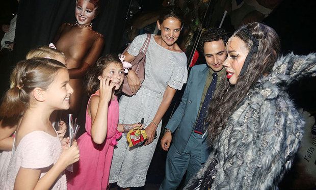 Suri Cruise met Leona Lewis backstage of the revival of <i>Cats</i>.
<br>
Photo: Bruce Glikas/FilmMagic