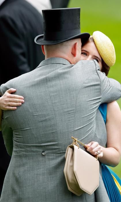 Princess Eugenie and Mike Tindall