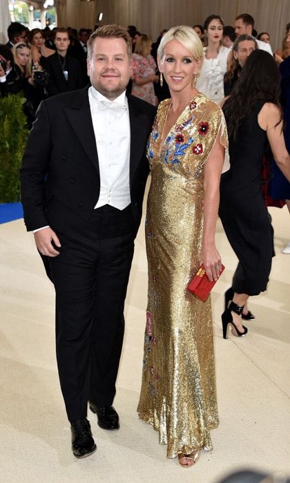 James Corden and Julia Carey
Photo: John Shearer/Getty Images