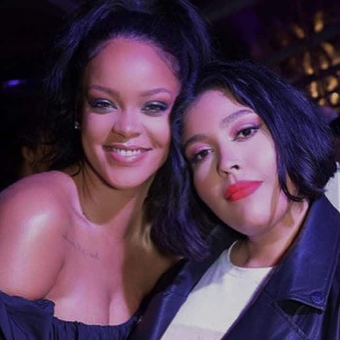 Rihanna and Priscilla Ono