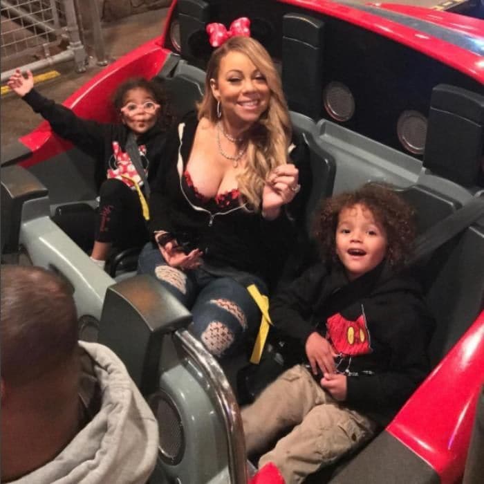 Mariah shares twins Monroe and Moroccan with Nick Cannon.