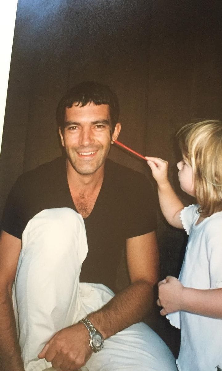 Antonio Banderas and Stella Banderas