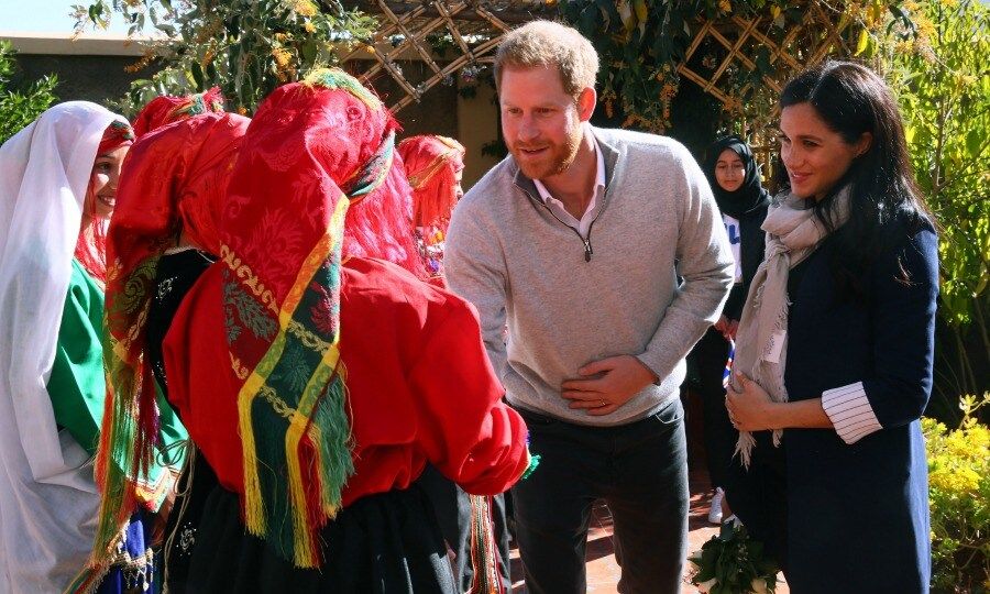 Prince Harry and Meghan Markle Morocco day 2