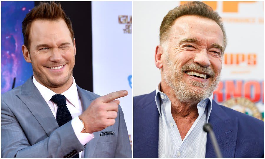 Arnold Schwarzenegger accidentally called his son in law Chris Pratt by the wrong name