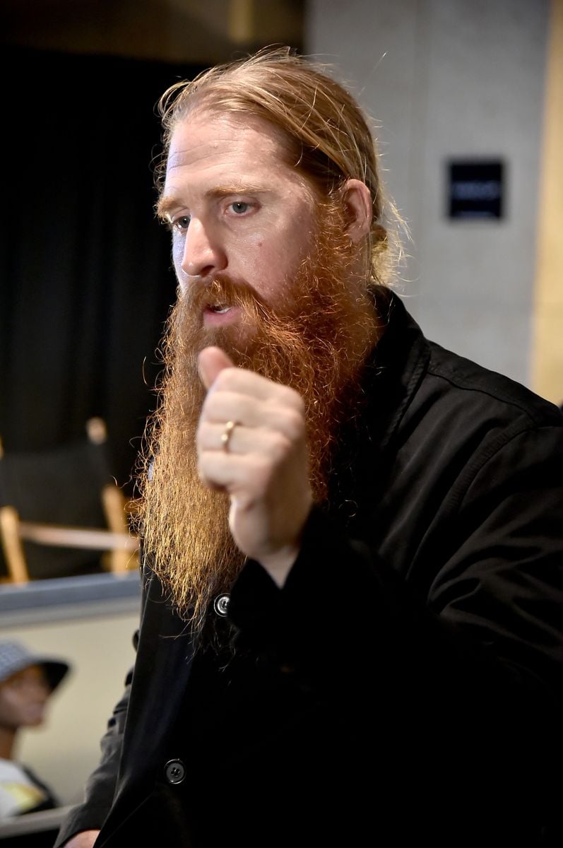  Hair Stylist Duffy backstage during the Alexander Wang Collection 1 fashion show at Rockefeller Center on May 31, 2019 in New York City. (Photo by Theo Wargo/Getty Images)