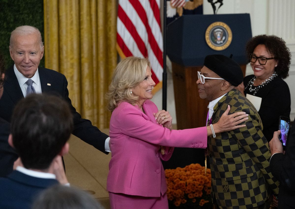 US First Jill Biden award a National Medal of Arts recipient US director Spike Lee