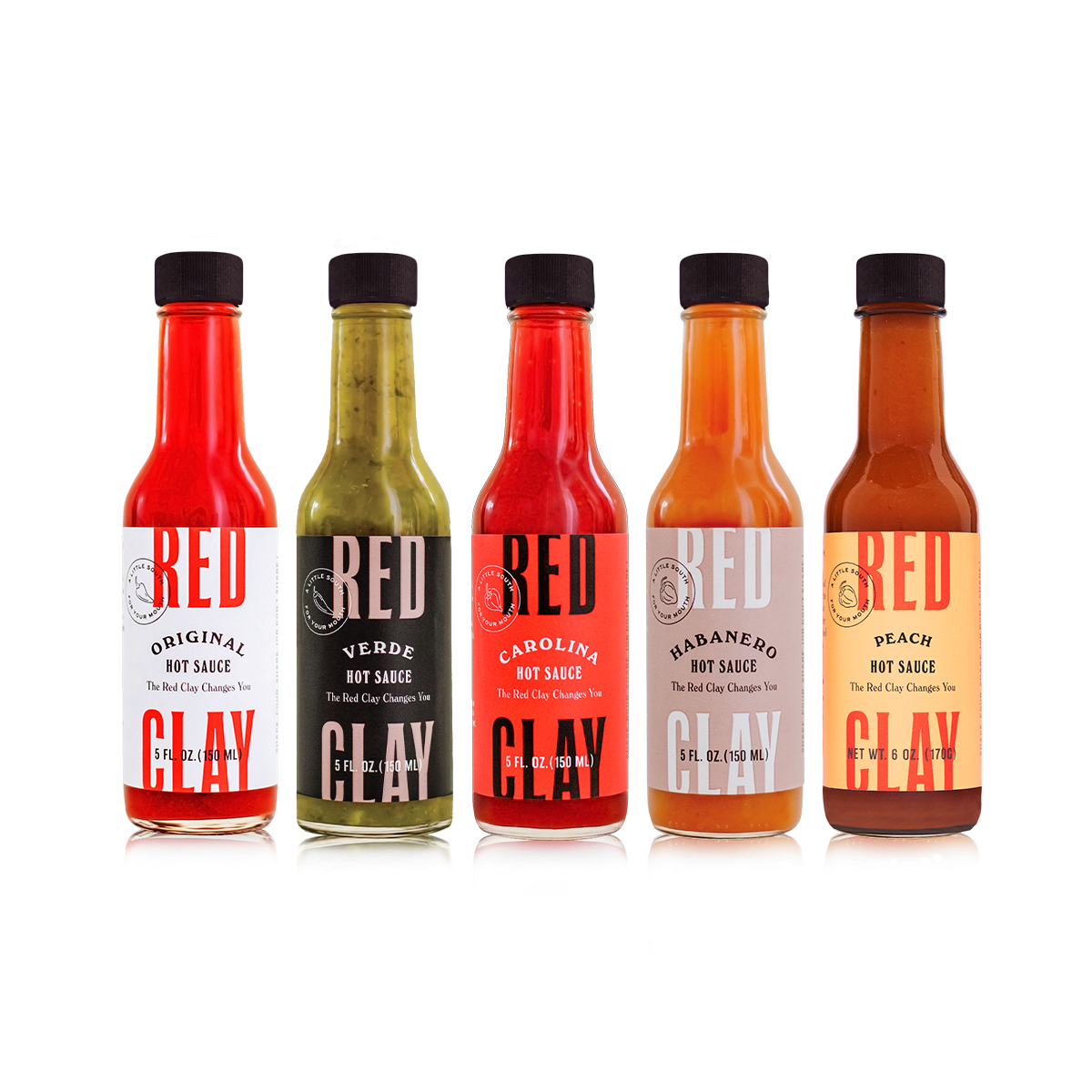 Red Clay The Hot Sauce Set