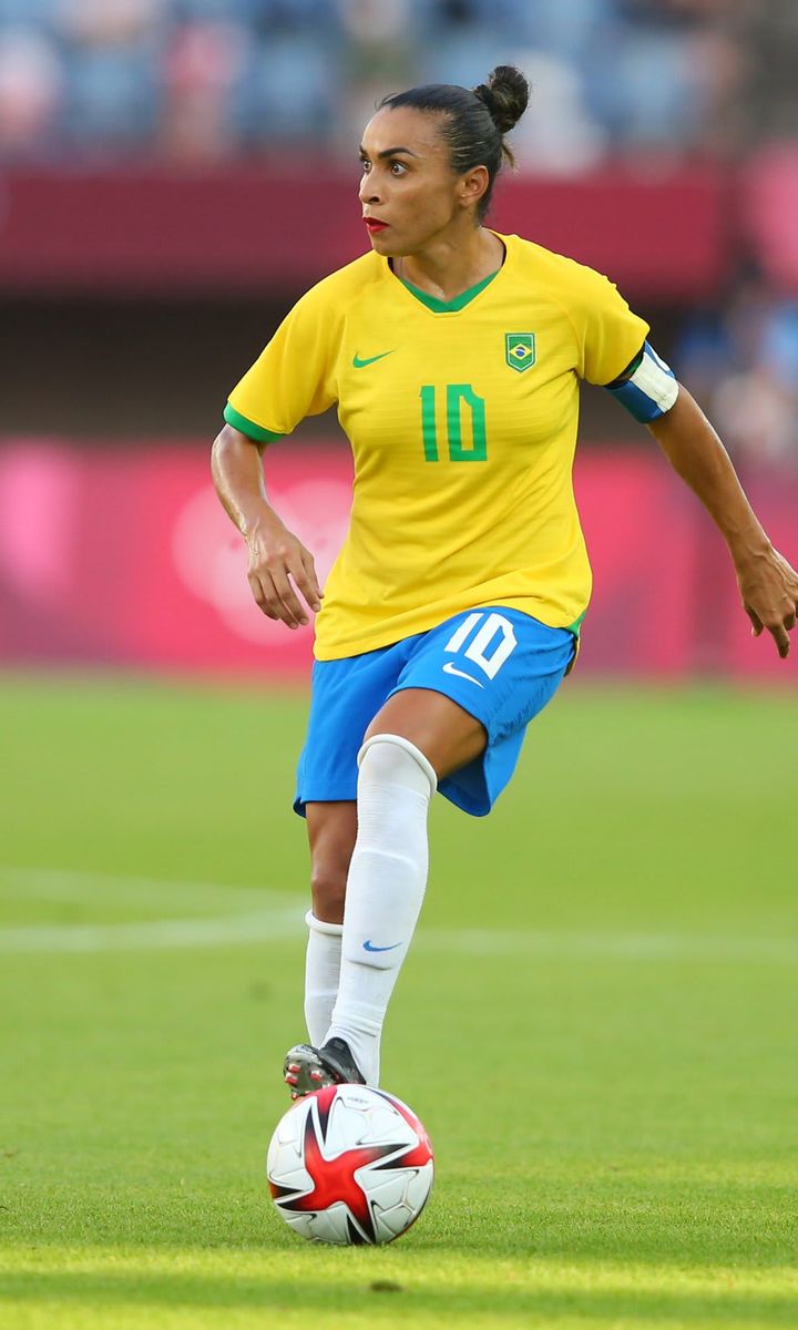 Canada v Brazil: Women's Football QuarterFinal   Olympics: Day 7