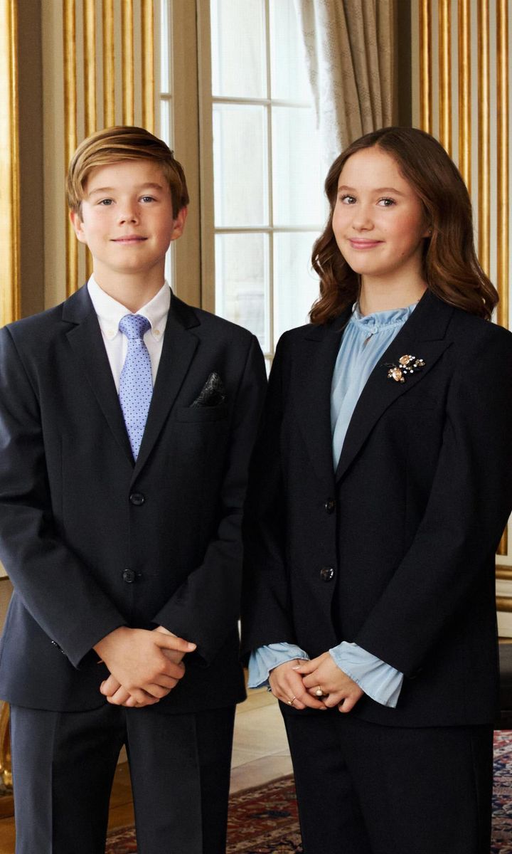 Prince Vincent and Princess Josephine turned 13 on Jan. 8