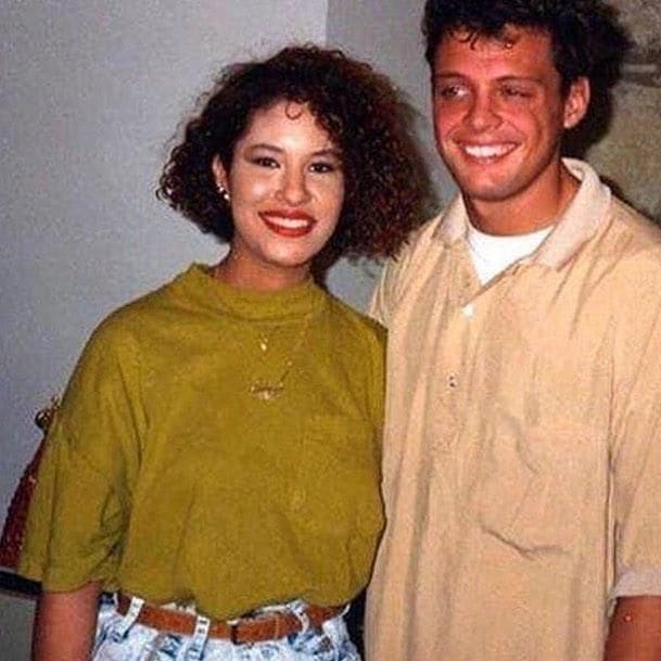 Selena Quintanilla and Luis Miguel photo