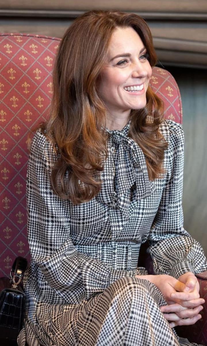 Kate Middleton with the newest print