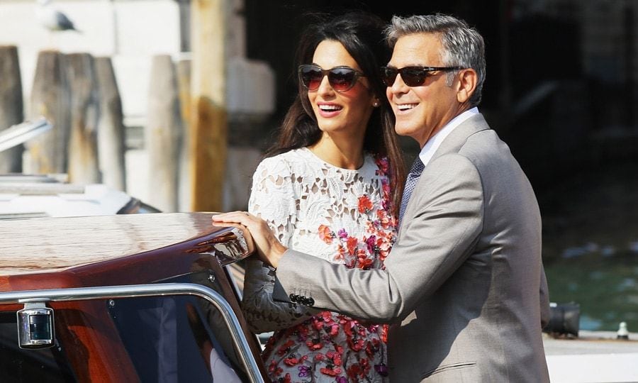 George Clooney and Amal Clooney