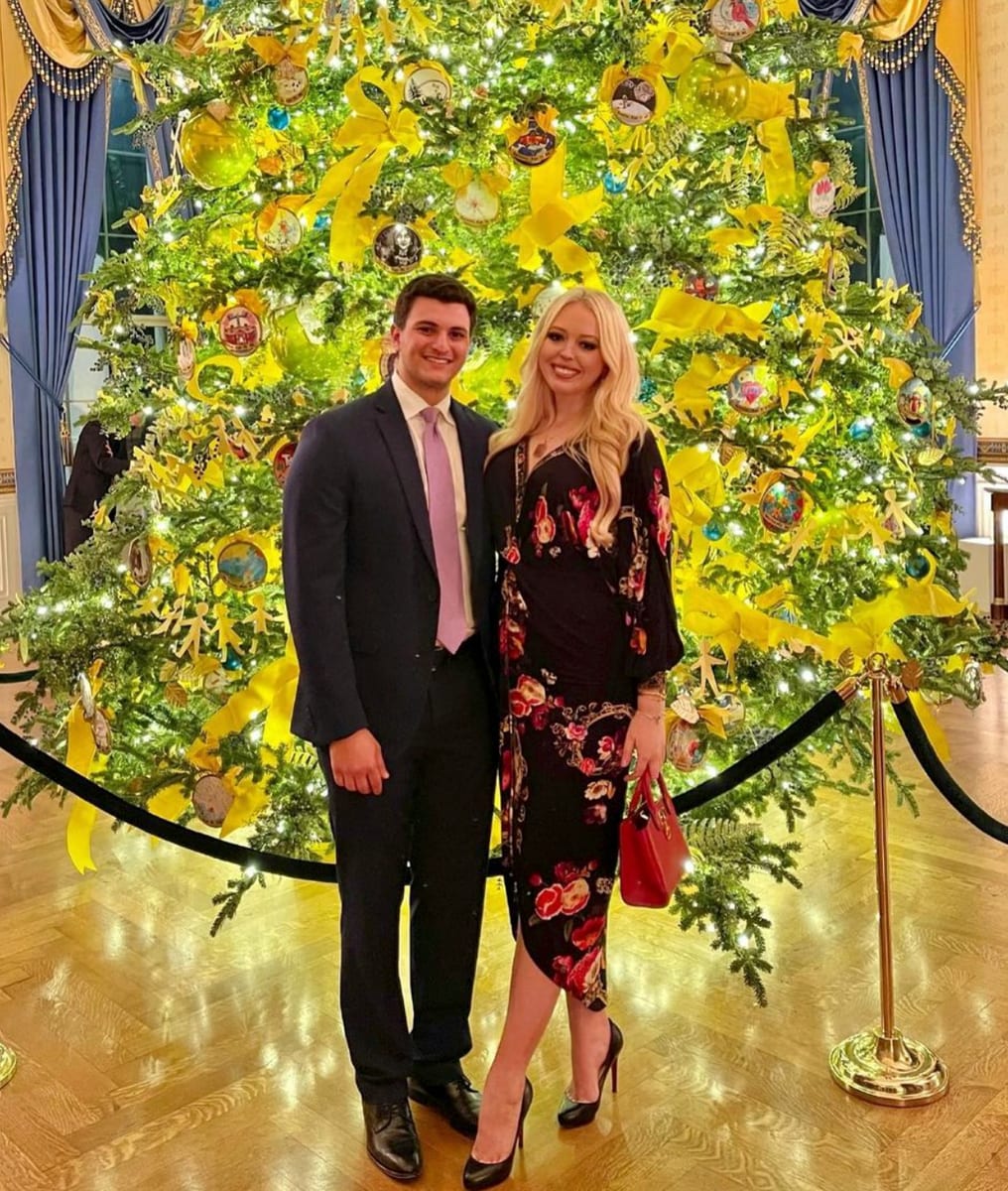 Tiffany Trump and Michael Boulos