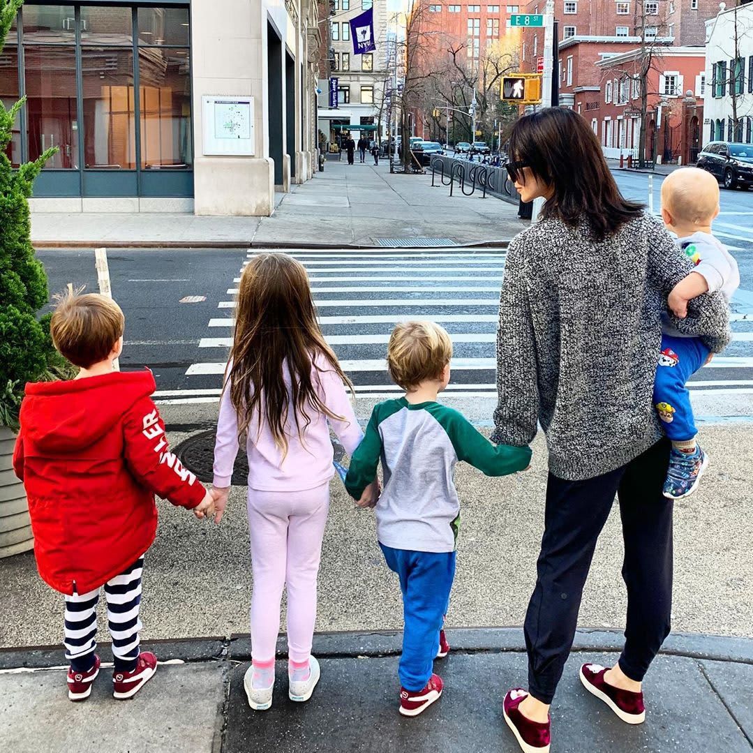 Hilaria Baldwin and kids