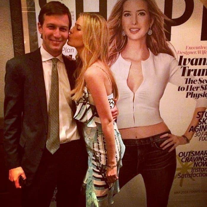 Donald Trump's daughter celebrated her Shape magazine cover with her husband. Ivanka captioned the sweet photo, "Cover shot!"
Photo: Instagram/@ivankatrump