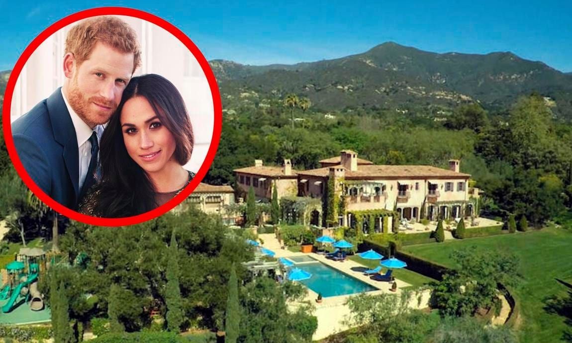 Their home is on the same estate as Ellen DeGeneres and Oprah Winfrey