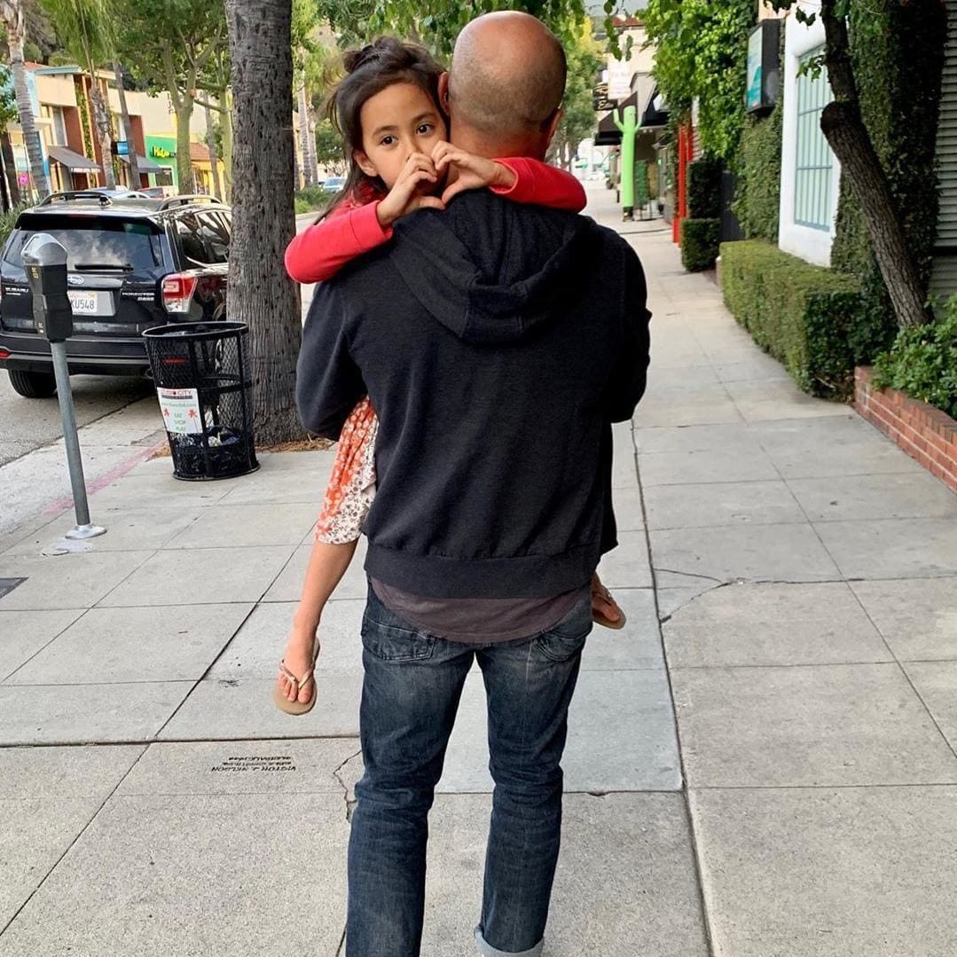 Cris Judd with daughter Vivienne