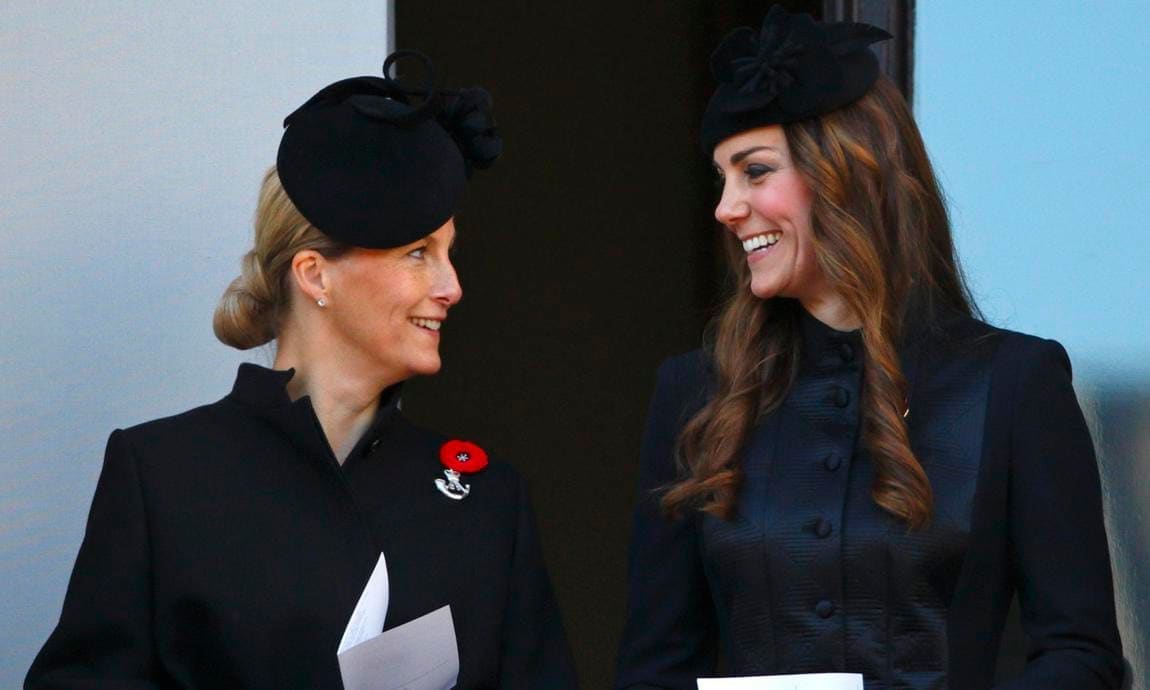 Sophie Wessex and Kate Middleton