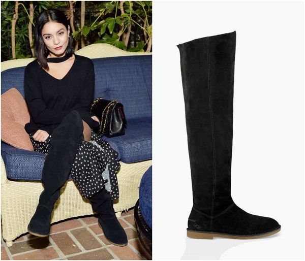 Vanessa Hudgens with over the knee Ugg boots