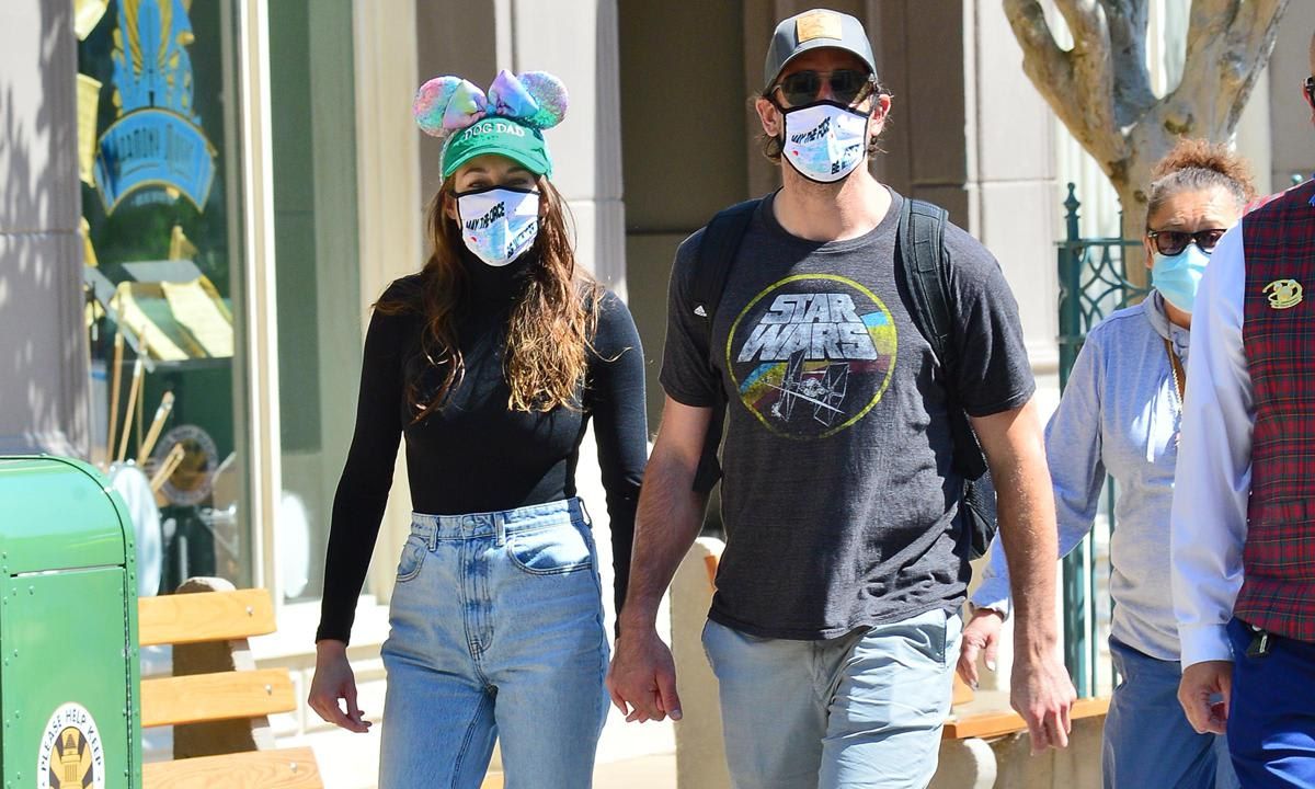Shailene Woodley & Aaron Rodgers Spend Easter Weekend at Disney World