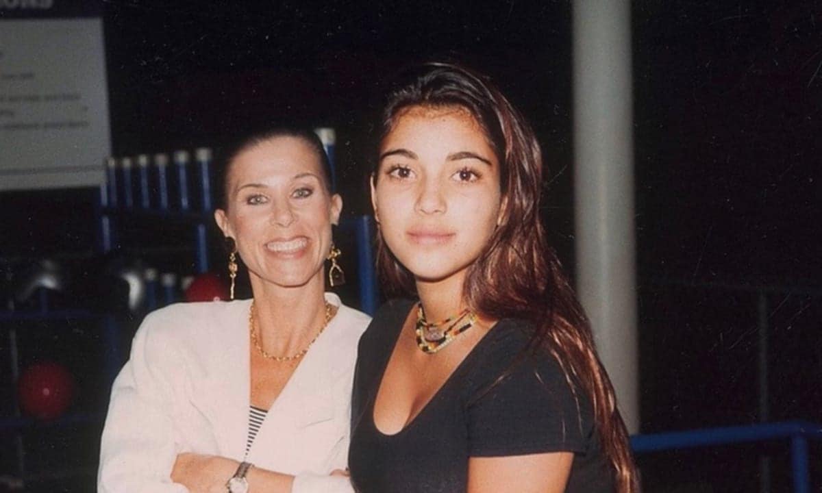 Kim Kardashian in the '90s