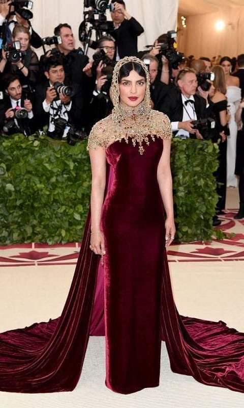 Her show-stopping look at the Met Gala 2018