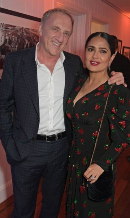 Salma Hayek and Francois Henri Pinault