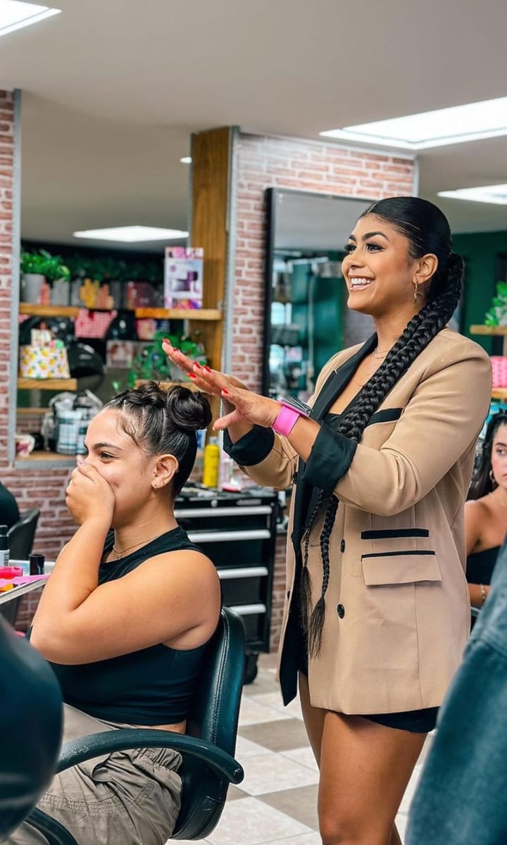 Meet Nicole Morales: the hairstylist transforming people’s looks for Karol G and Bad Bunny concerts