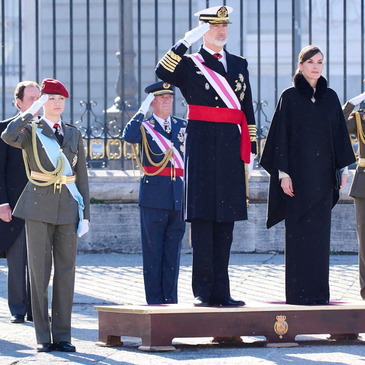 Princess Leonor joined her parents at the Pascua Militar ceremony on Jan. 6