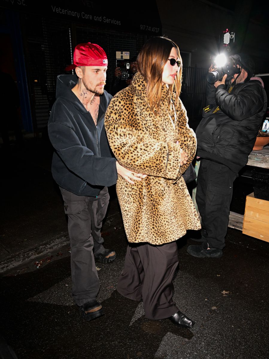  Justin Bieber and Hailey Bieber in New York City. 