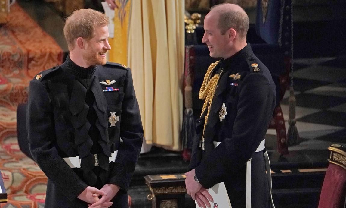 Prince William and Prince Harry bond in photos