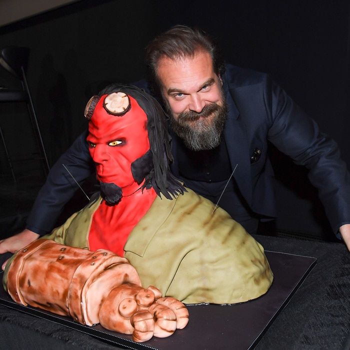 David Harbour Hellboy premiere