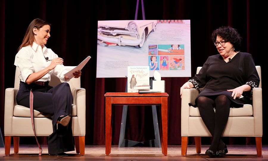 eva longoria meeting sonia sotomayor