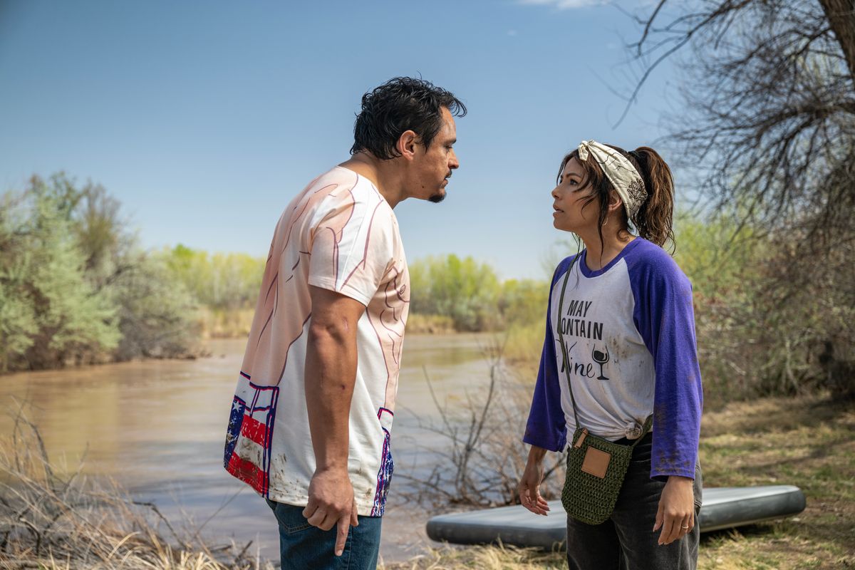 Jesse Garcia and Eva Longoria in 'Alexander and the Terrible, Horrible, No Good, Very Bad Road Trip'