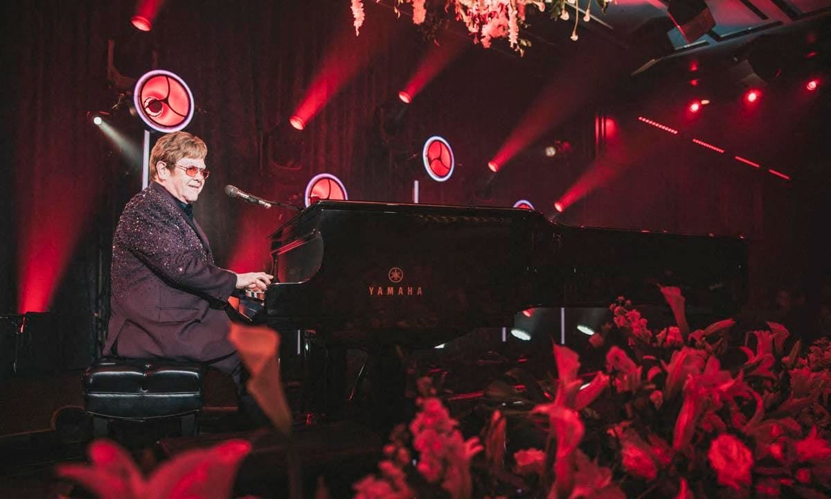 Elton John's performance