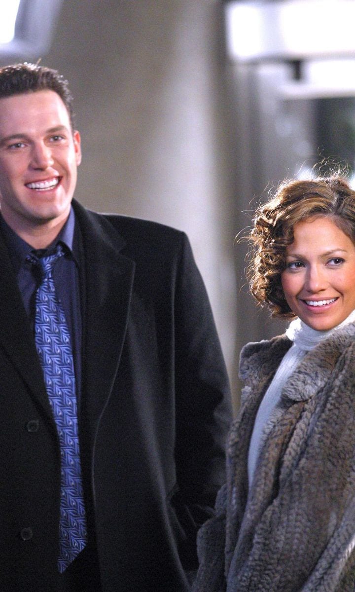 Jennifer Lopez and Ben Affleck On Location for Jersey Girl