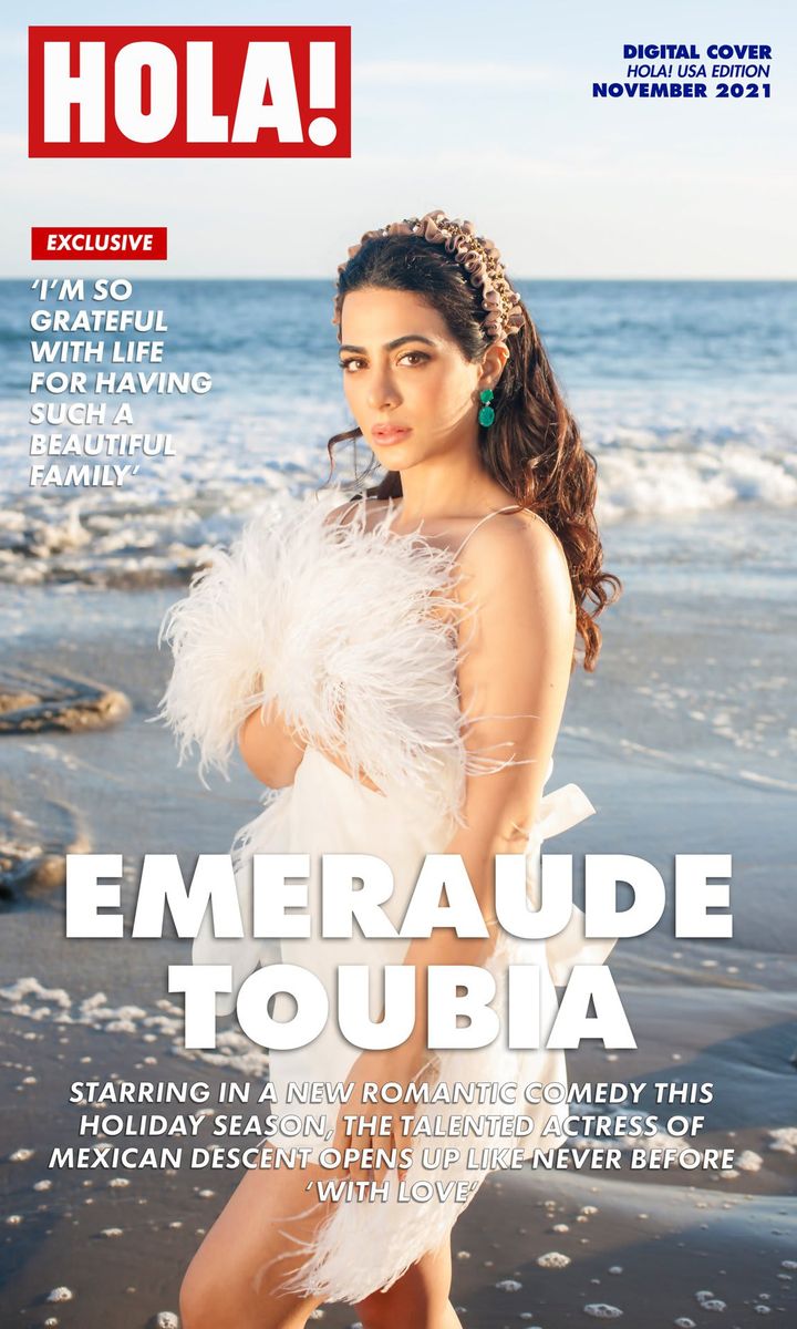 Emeraude Toubia Digital Cover HOLA! USA Exclusivesive