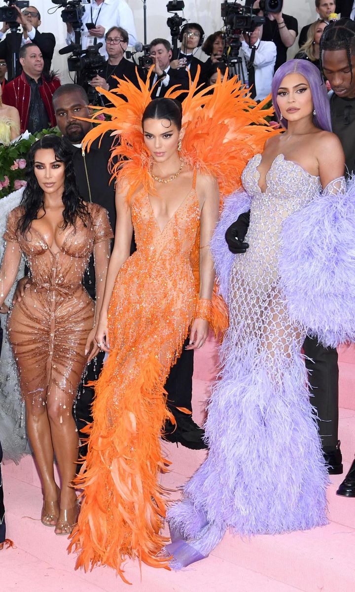 Kim Kardashian, Kendall Jenner and Kylie Jenner, 2019