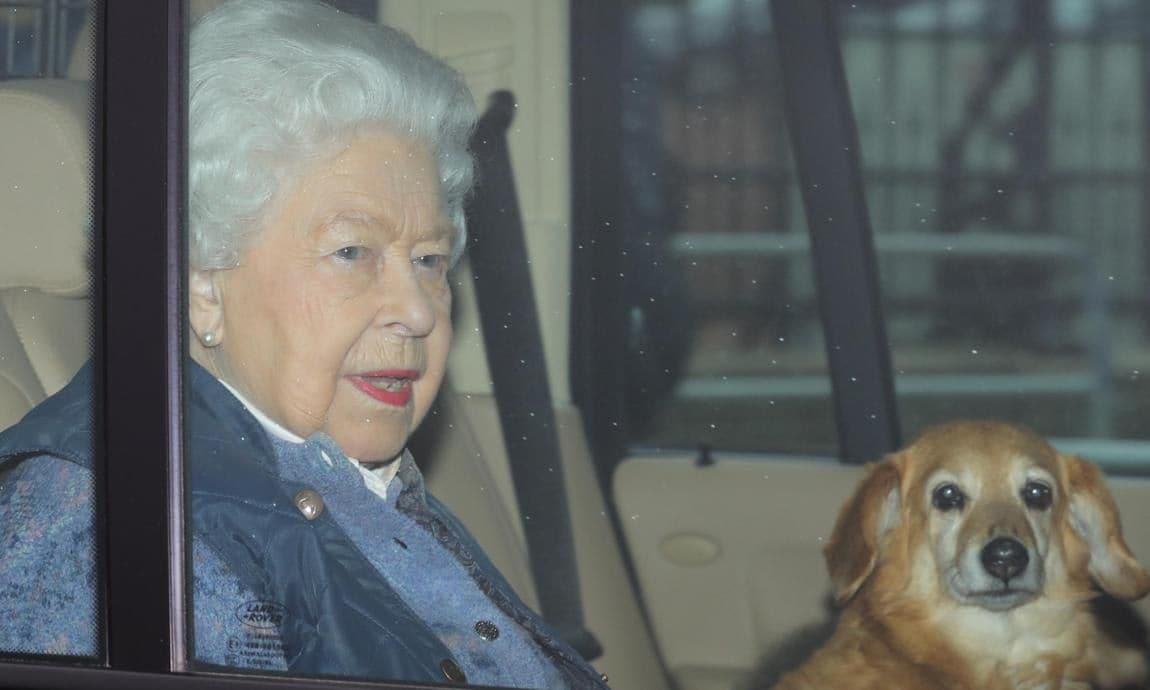 Queen Elizabeth left London on March 19