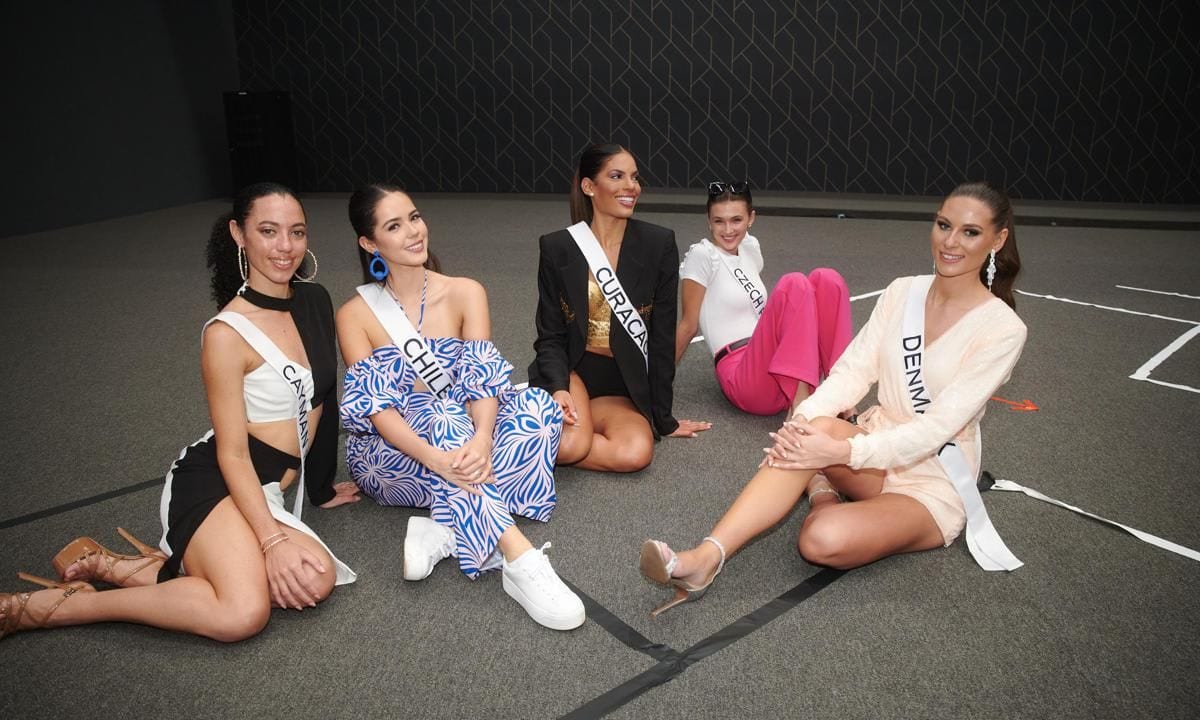 Miss Universe BTS rehearsals